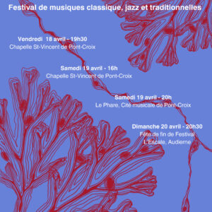 Affiche Festival Chemins d'Ahès